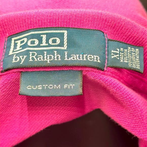 Polo by Ralph Lauren custom fit polo shirt. Size XL. Men’s. Excellent condition! - Picture 5 of 5